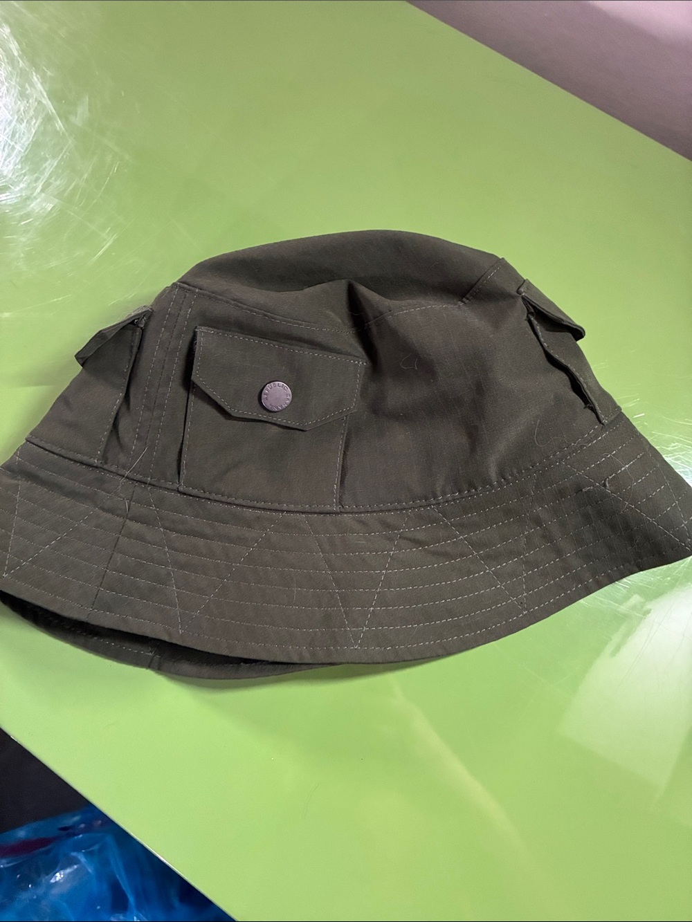 Banana Republic Olive Green Utility Bucket Hat